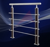 AHD-3 Wooden & Steel Baluster